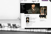Conception rédaction - blog et eboutique - Agnès-b Conception rédaction - blog et eboutique - Agnès-b